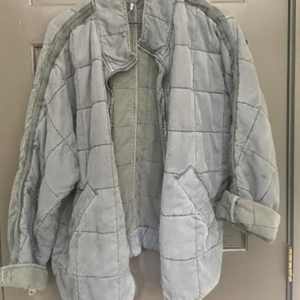Dolman Quilted Knit Jacket